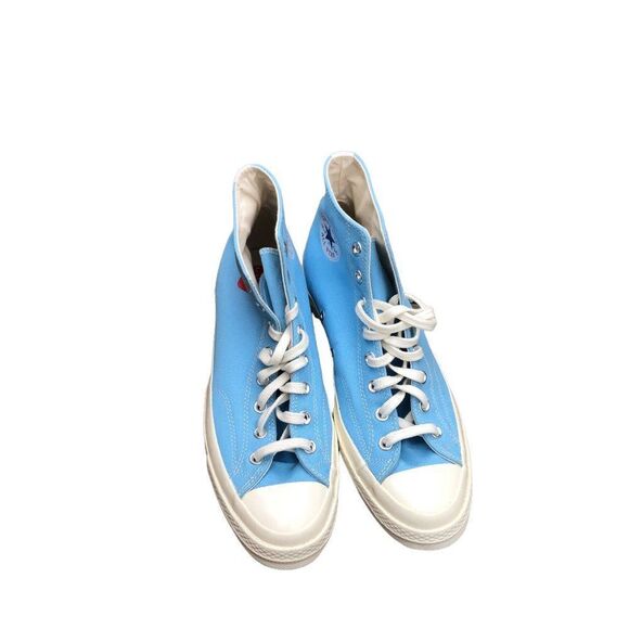 LIMITED Edition CDG Converse X Comme Des Garcons Play Bright Blue Size 11 - Picture 6 of 15